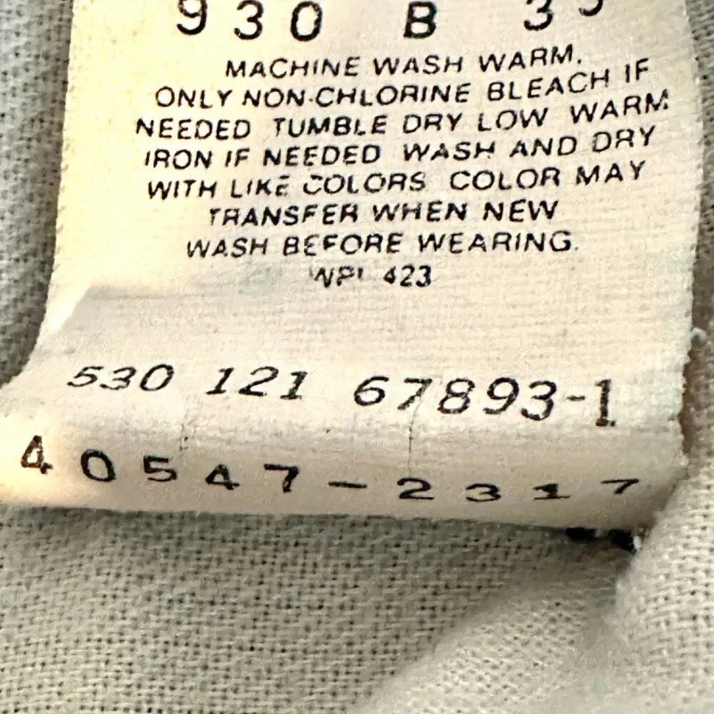 Levi’s 530 Black Tab Baggy Jeans Waist 42X24 inches